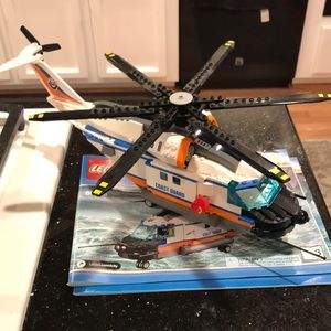 Lego coast guard helicopter